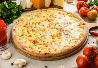 Pizza 4 Cheeses-4 ყველის პიცა