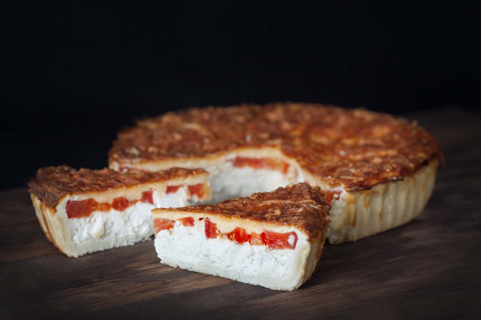 Кіш з бринзою