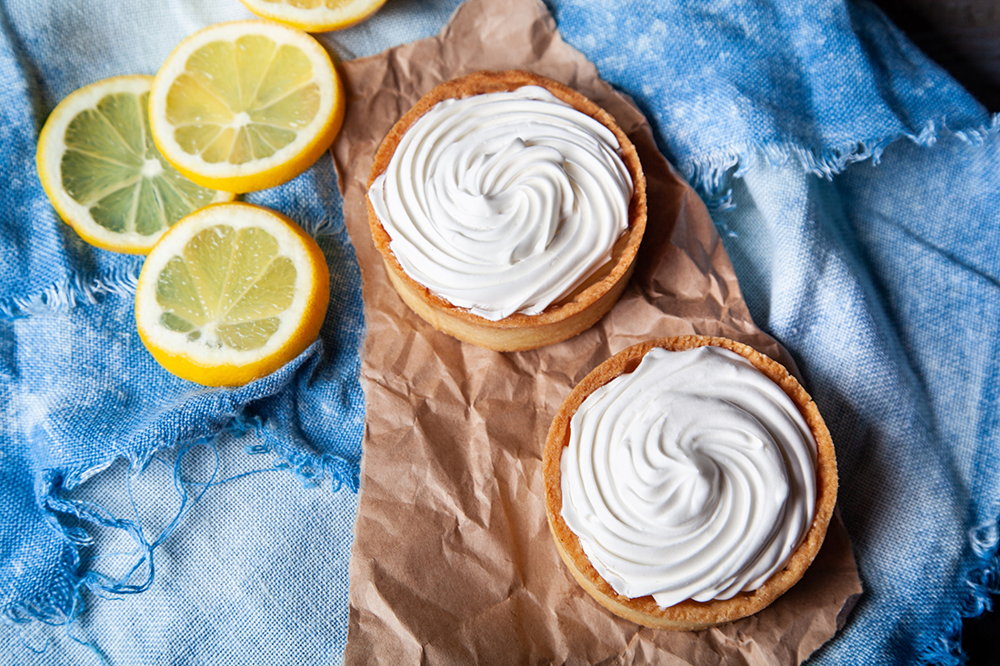 Тарталетка з лимонним курдом