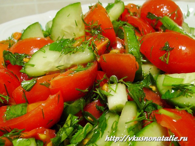 Овощные салаты – рецепты с фото (пошагово)