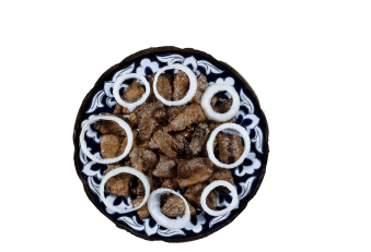 Мясо с луком
