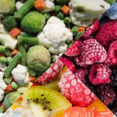 Заморожені овочі, фрукти, ягоди та гриби