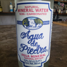 Agua de Piedra, Agua Mineral Natural