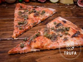 Pizza Campania de 38 cms.