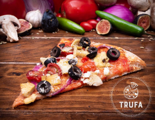 Pizza Toscana de 38 cms.