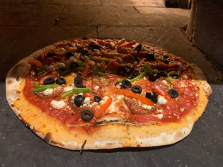 Pizza Lombarda de 30 cms.