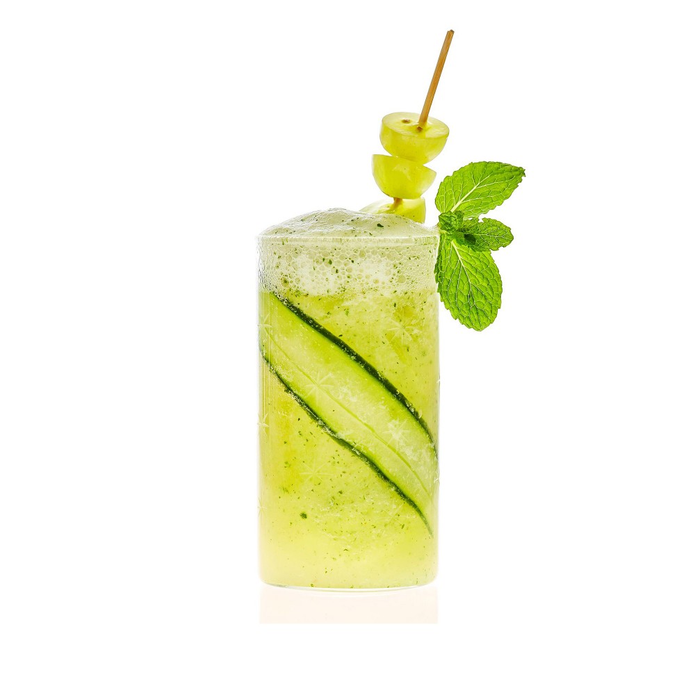 Cucumber passion fruit lemonade
