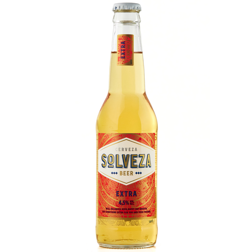 Пиво - Solveza Extra 4.5% - 0.33л.