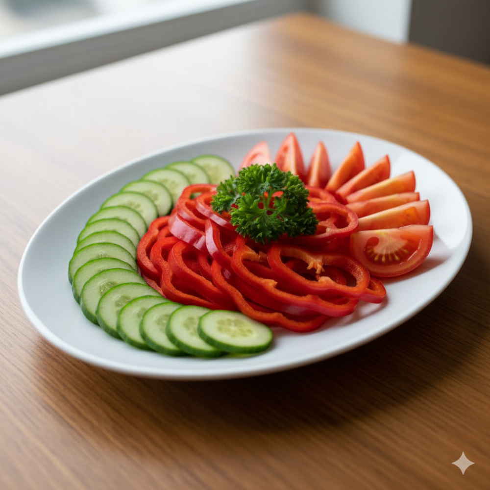 Овочева тарілка