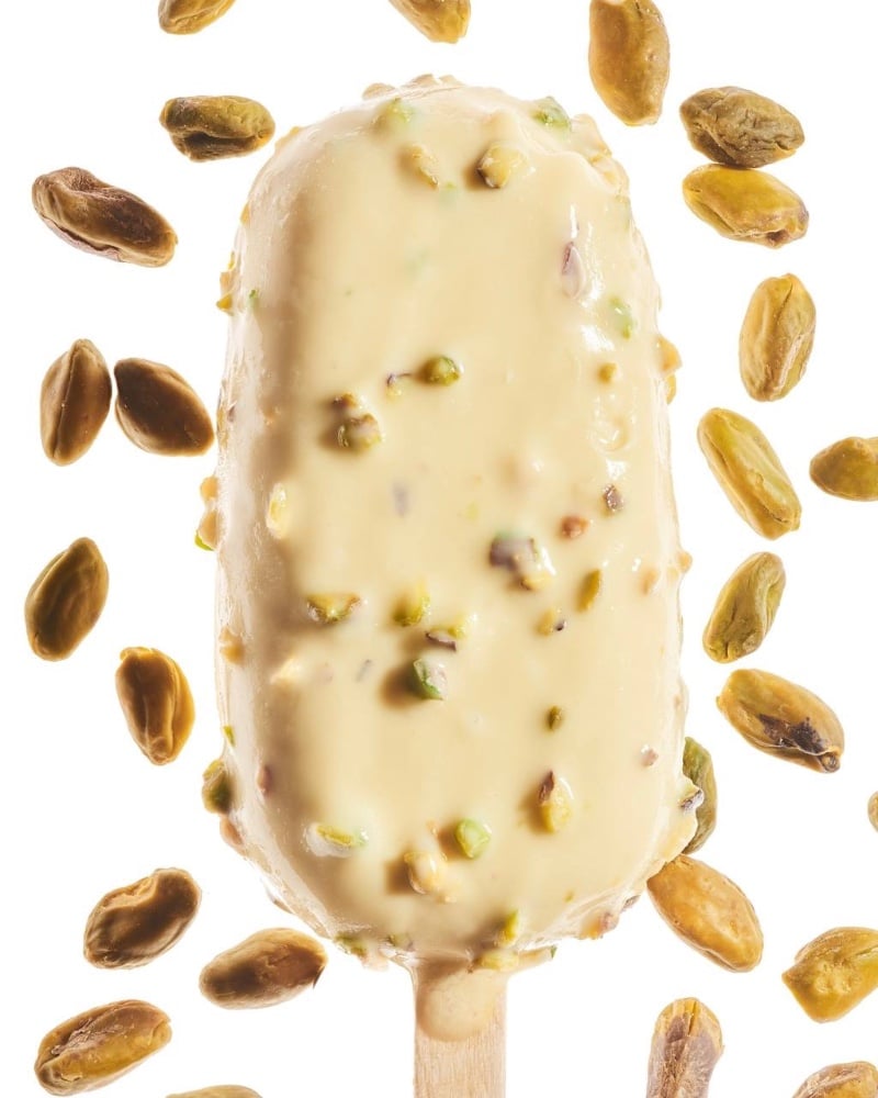 Honey Морозиво Фісташка у білому шоколаді