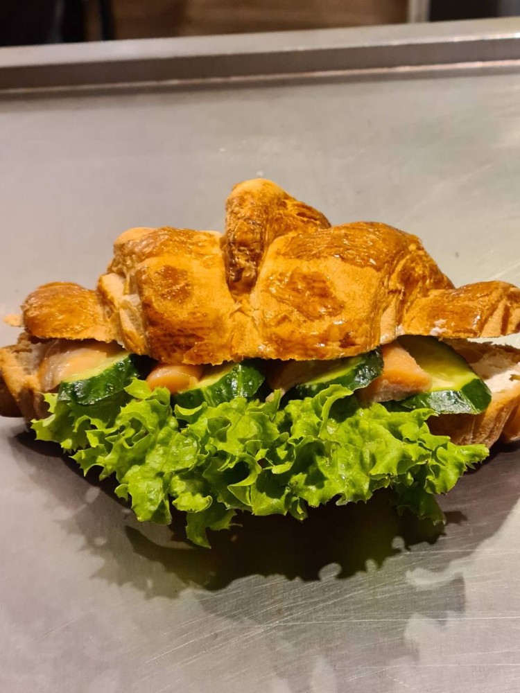 Круасан Філадельфія з сьомгою