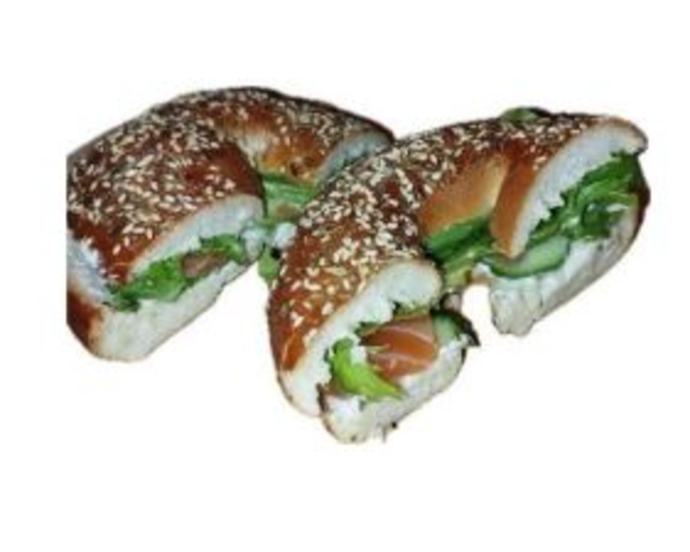 Бейгл з сьомгою