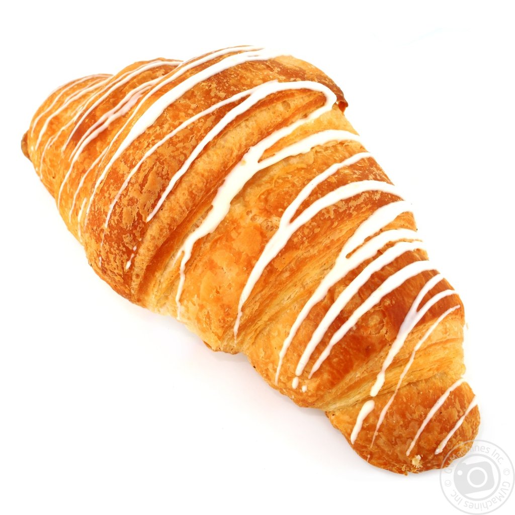 Круасан із заварним кремом..