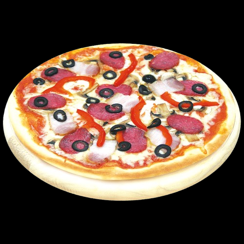 Піца Салямі де Олива