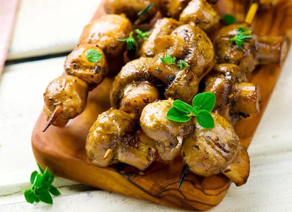 Грибы (шашлык)