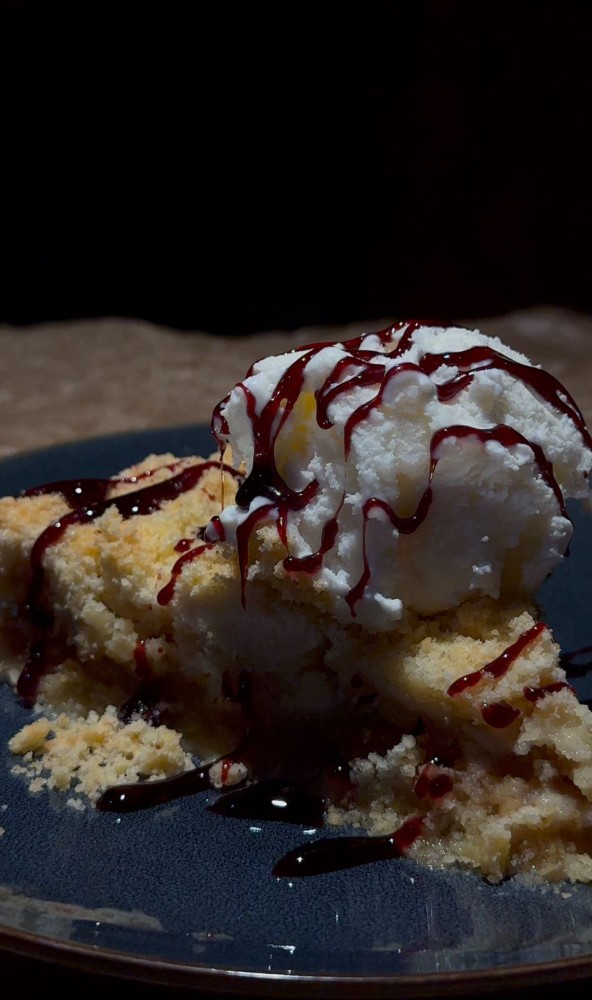 ვაშლის ქრამბლი Apple pie 