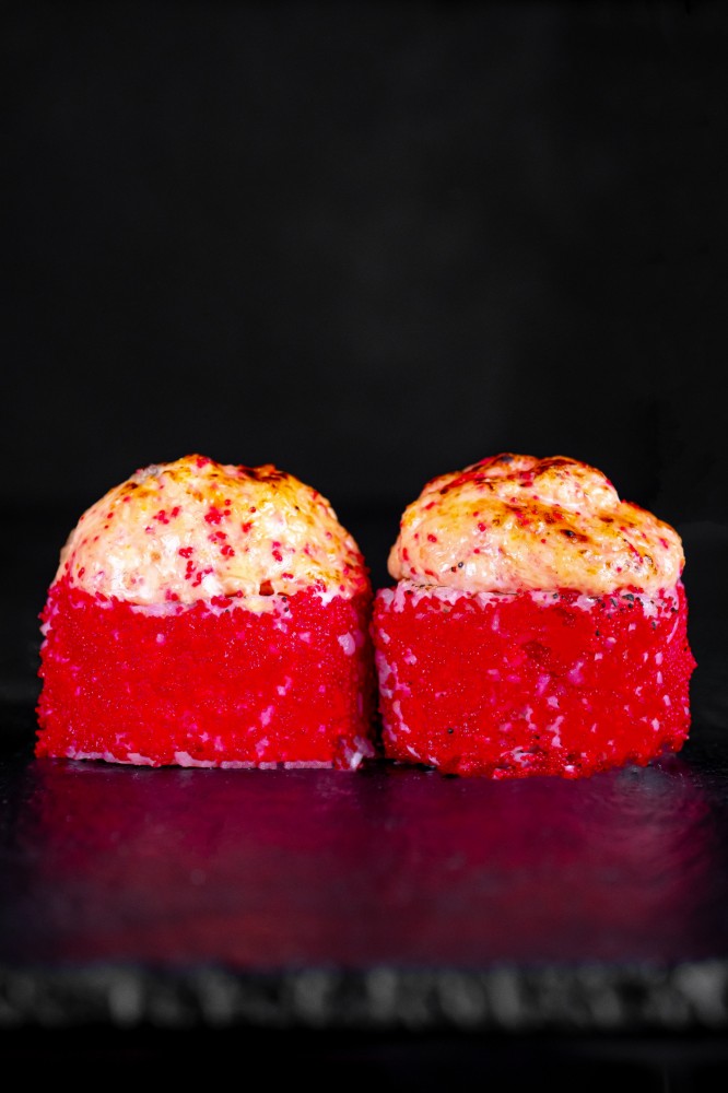 Запечений з лососем