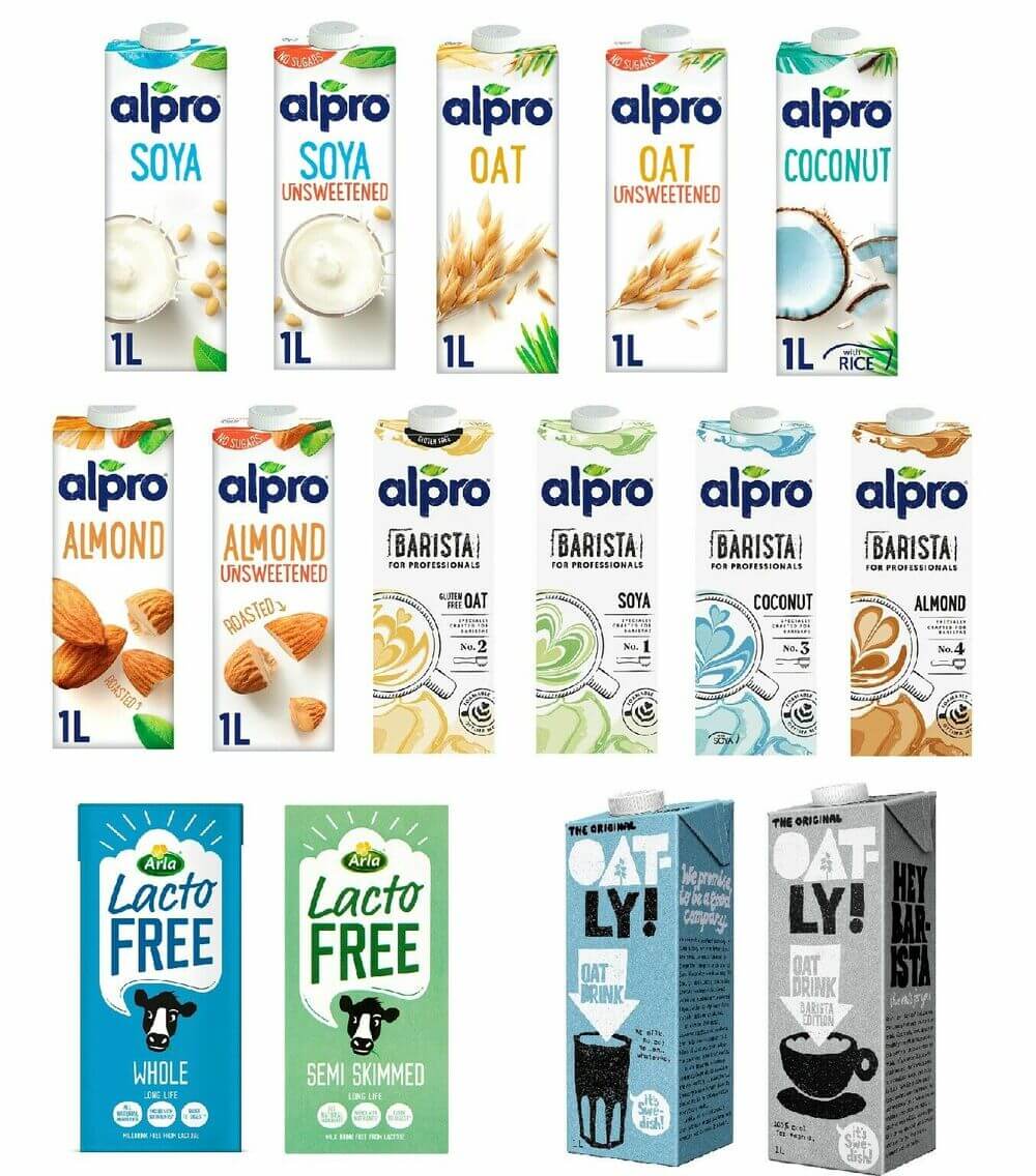 Рослинне / Безлактозне молоко