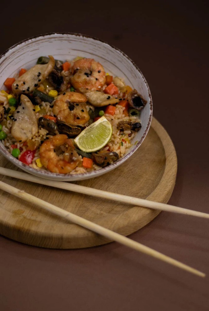 Тахан з Морепродуктами