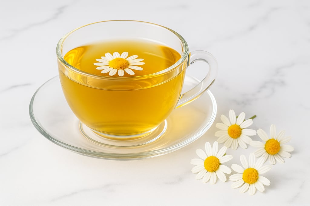 Té de Manzanilla, Verde, Limón, Relajante