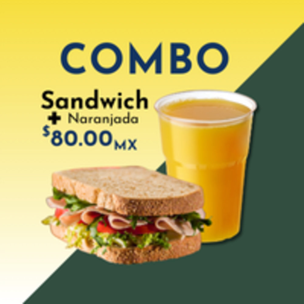 COMBO SANDWICH de JAMÓN