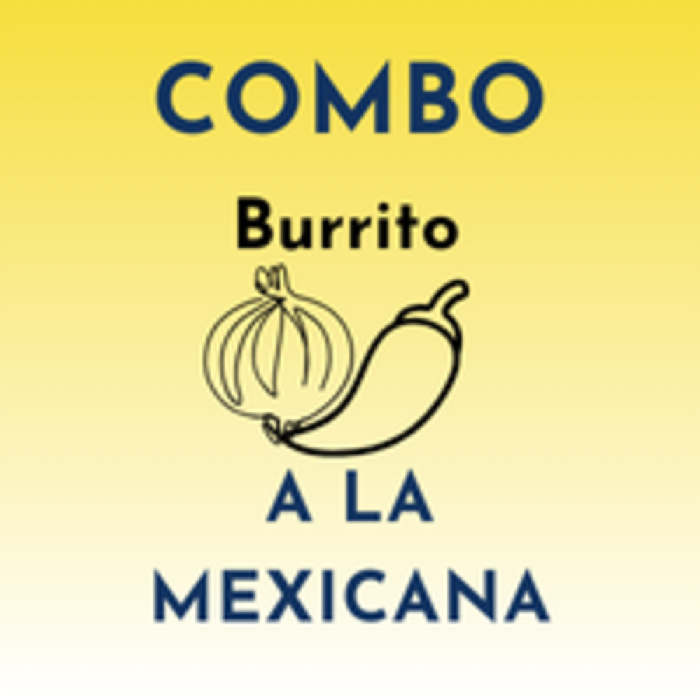 COMBO BURRITO HUEVO a la MEXICANA