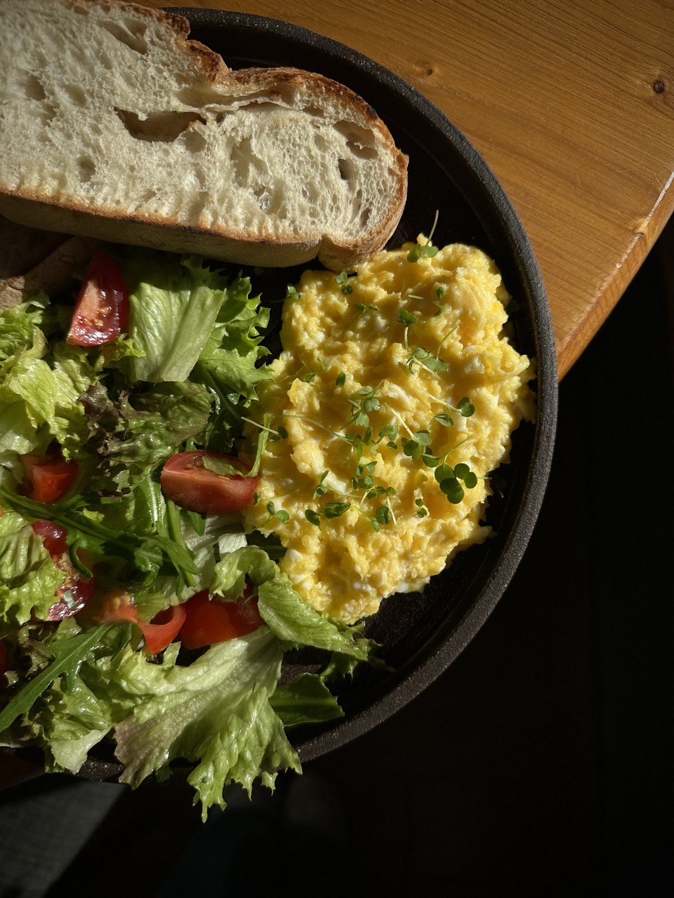 Scrambled eggs