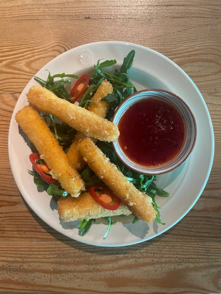 Crispy Suluguni Sticks | შემწვარი სულგუნი