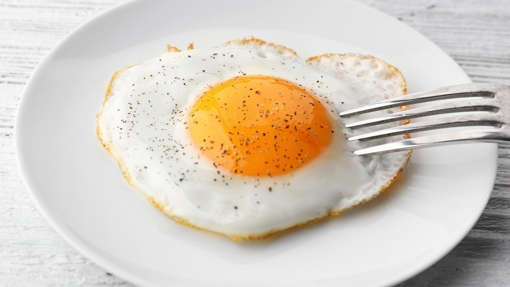 Sunny side-up egg