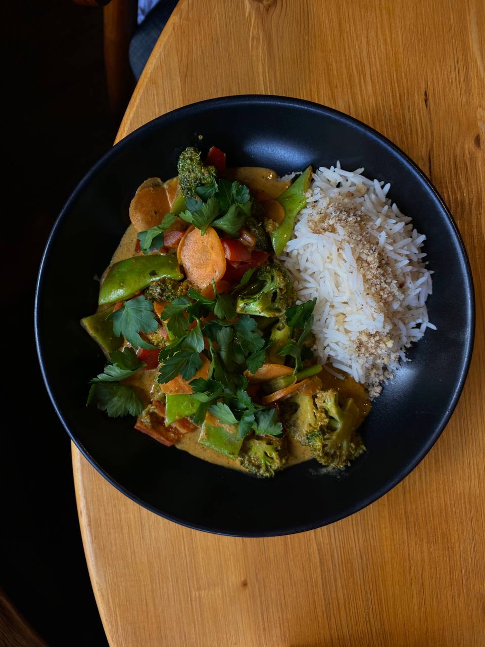 Vegetable Curry with Basmati rice