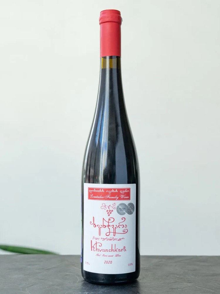 "Lomtadze Family Wines" -  Khvanchkara Bottle