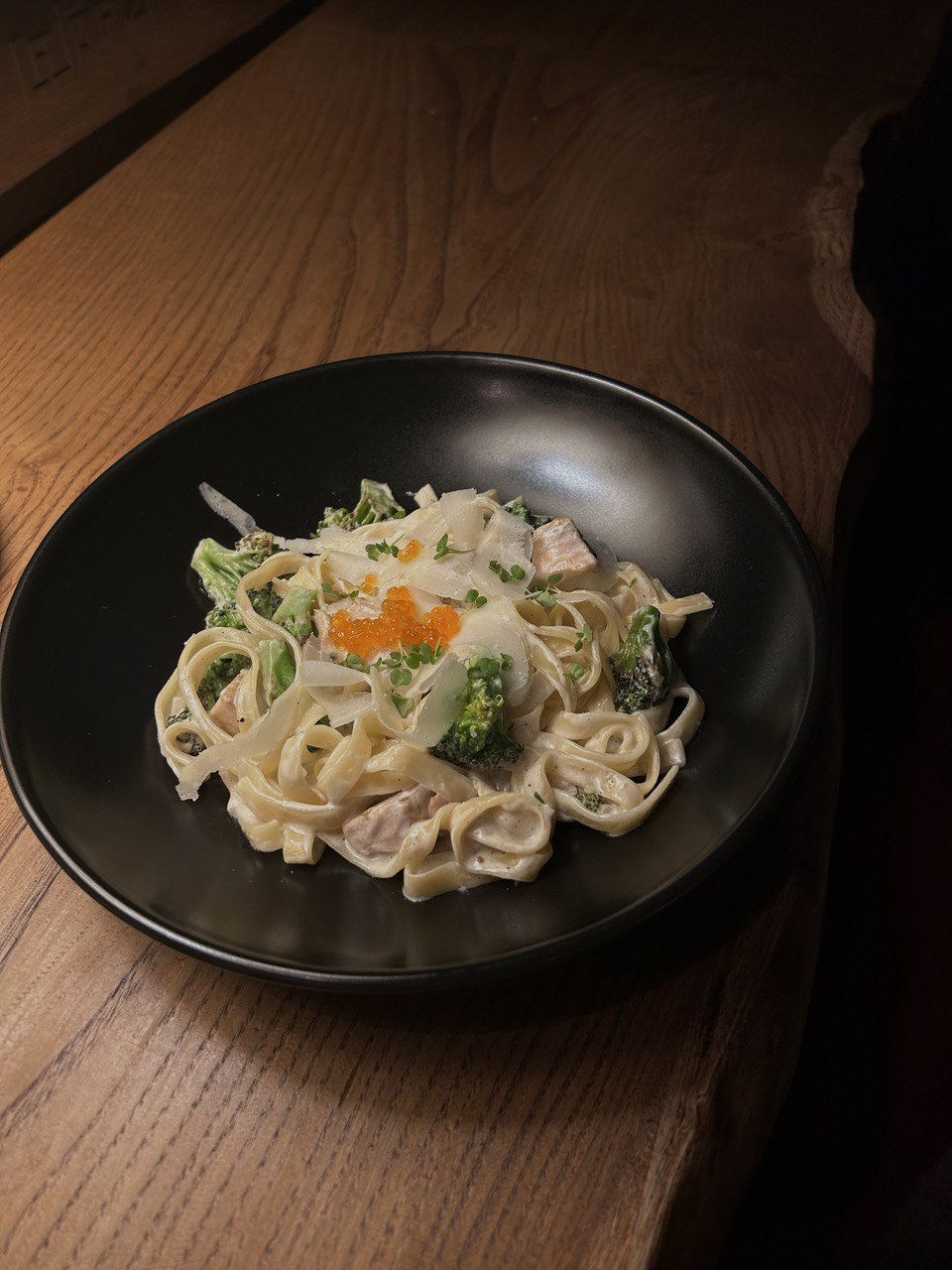 Fettuccine Salmon&Broccoli