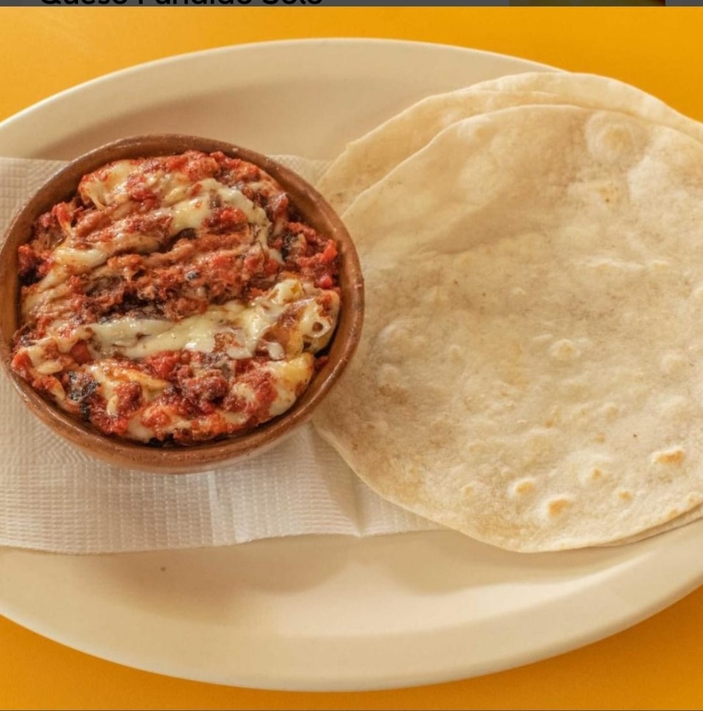 TACO DE PASTOR CON QUESO