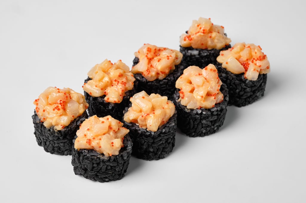 Black roll з гребінцем