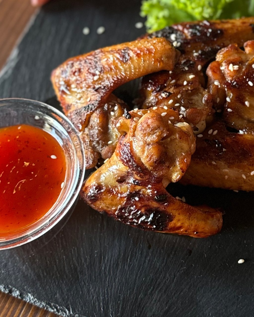 Крильця курячі на мангалі