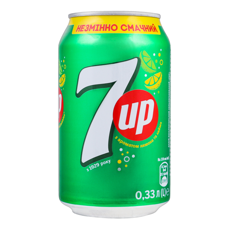 7-UP 0.33 ж/б