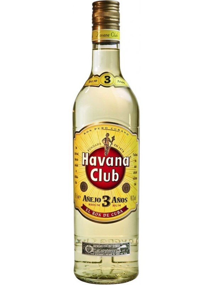 Ром Havana Club 3р 37,5% 0,5л