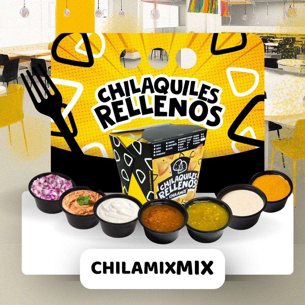 Mix de 15 Piezas de Chilaquiles Rellenos (Pollo, Queso, Prensado, Bistec y Choriqueso)