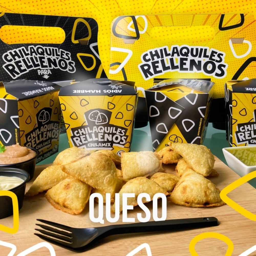 Chilaquiles Rellenos de Queso (15 pzs.)