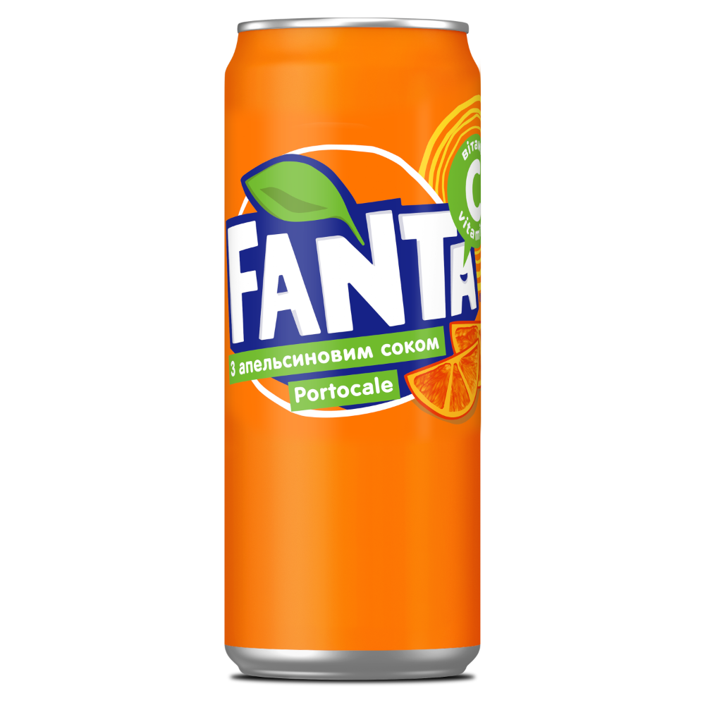 Fanta апельсин 0,33л ж/б