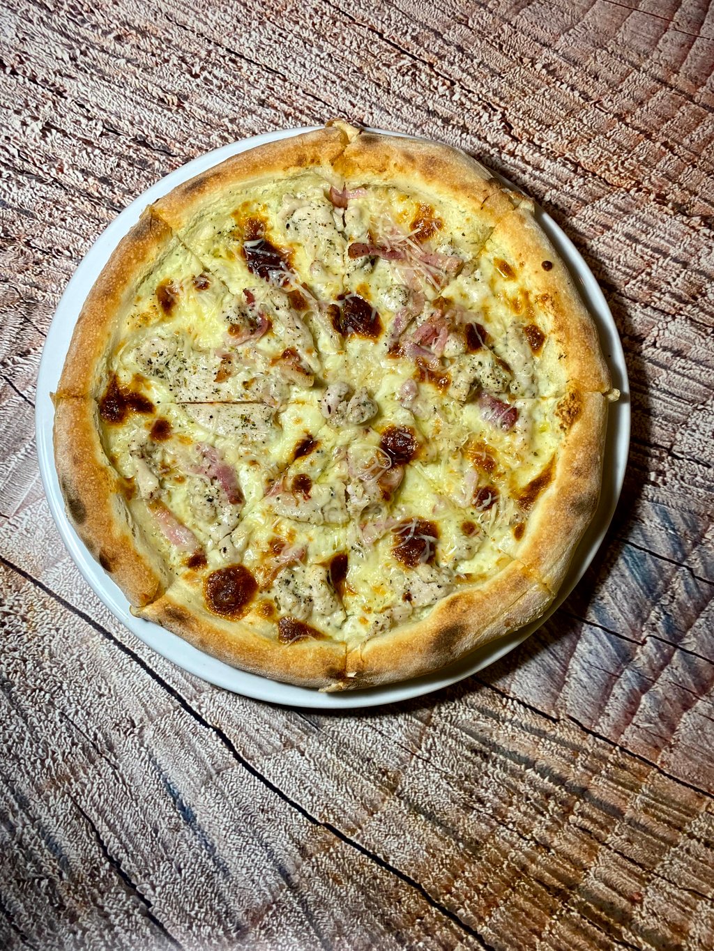 Пицца "Карбонара"