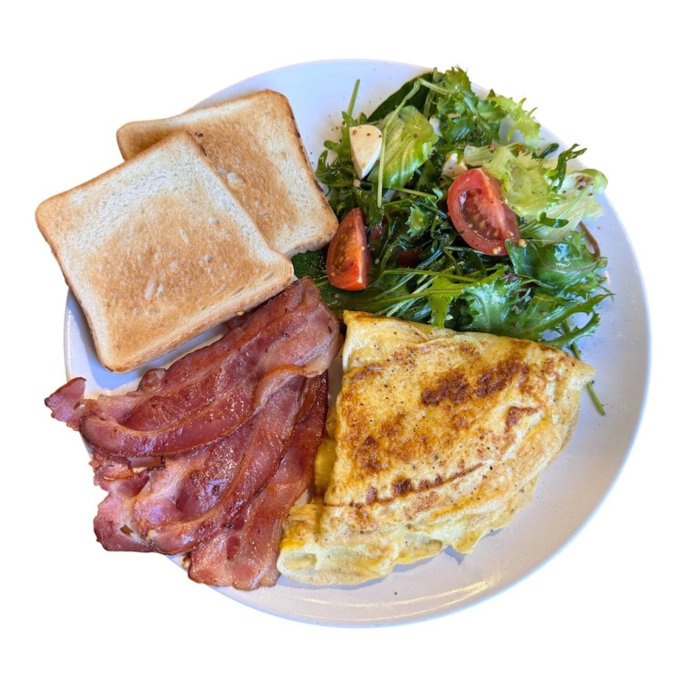 Омлет з беконом