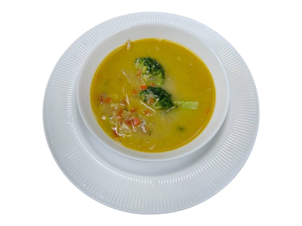 Суп з кроликом та овочами