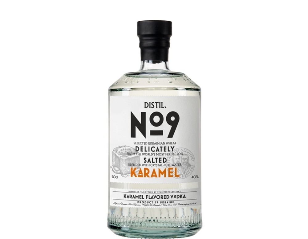 Горілка Distil №9 Salted Caramel