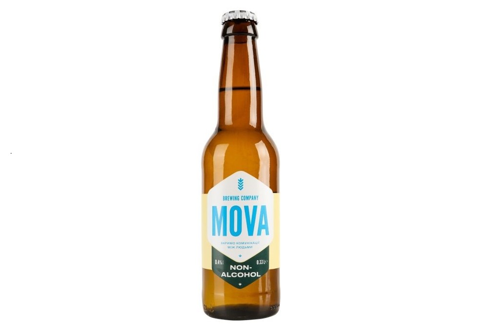 Пиво Non-Alcohol Mova 0.33