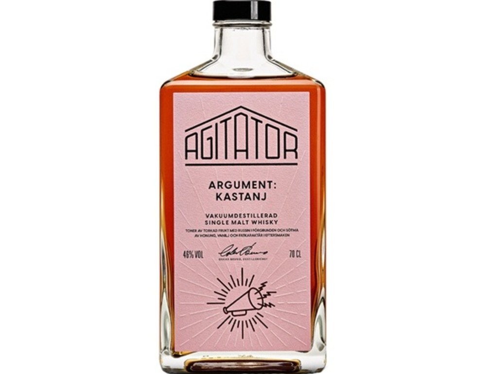 Віскі Agitator Single Malt Argument Kastanj