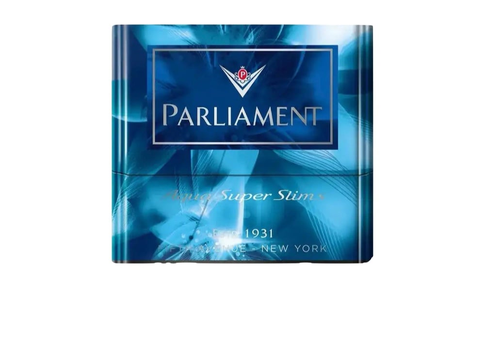 Parliament  Super Slim Aqua 