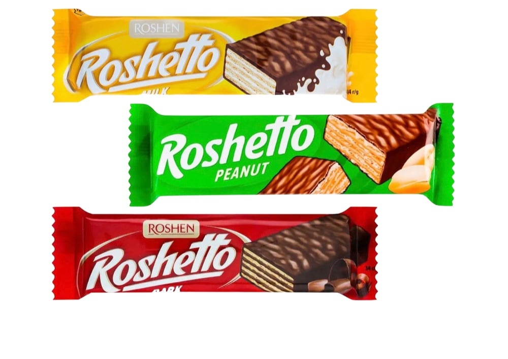 Roshetto Roshen асортимент