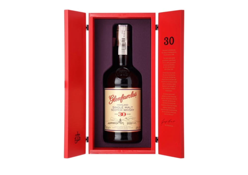 Віскі Односолодовий "Glenfarclas 30yo" 50МЛ