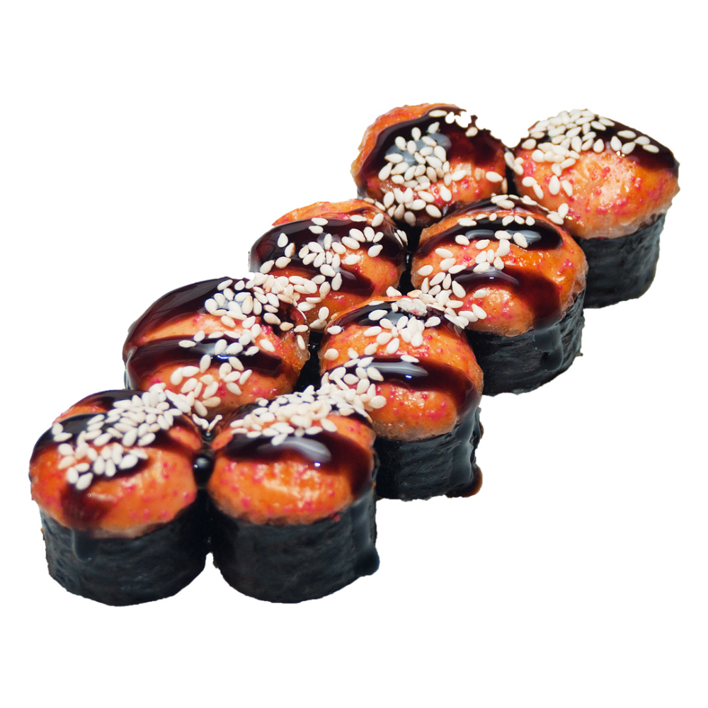 ЗАПЕЧЕНІ МАКІ SPICY З КРЕВЕТКОЮ